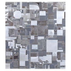 California Modern Mosaic Wall Sculpture by Max E. Neufeldt