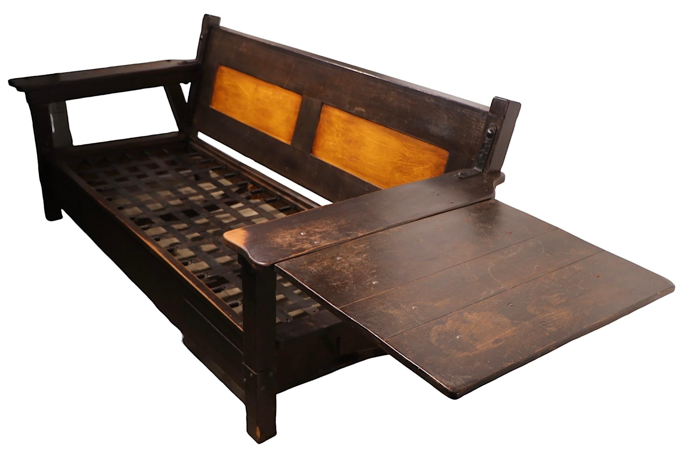 California Modern Rancho Style  Sofa by the Monterey Furniture Company c. 1930's For Sale 9