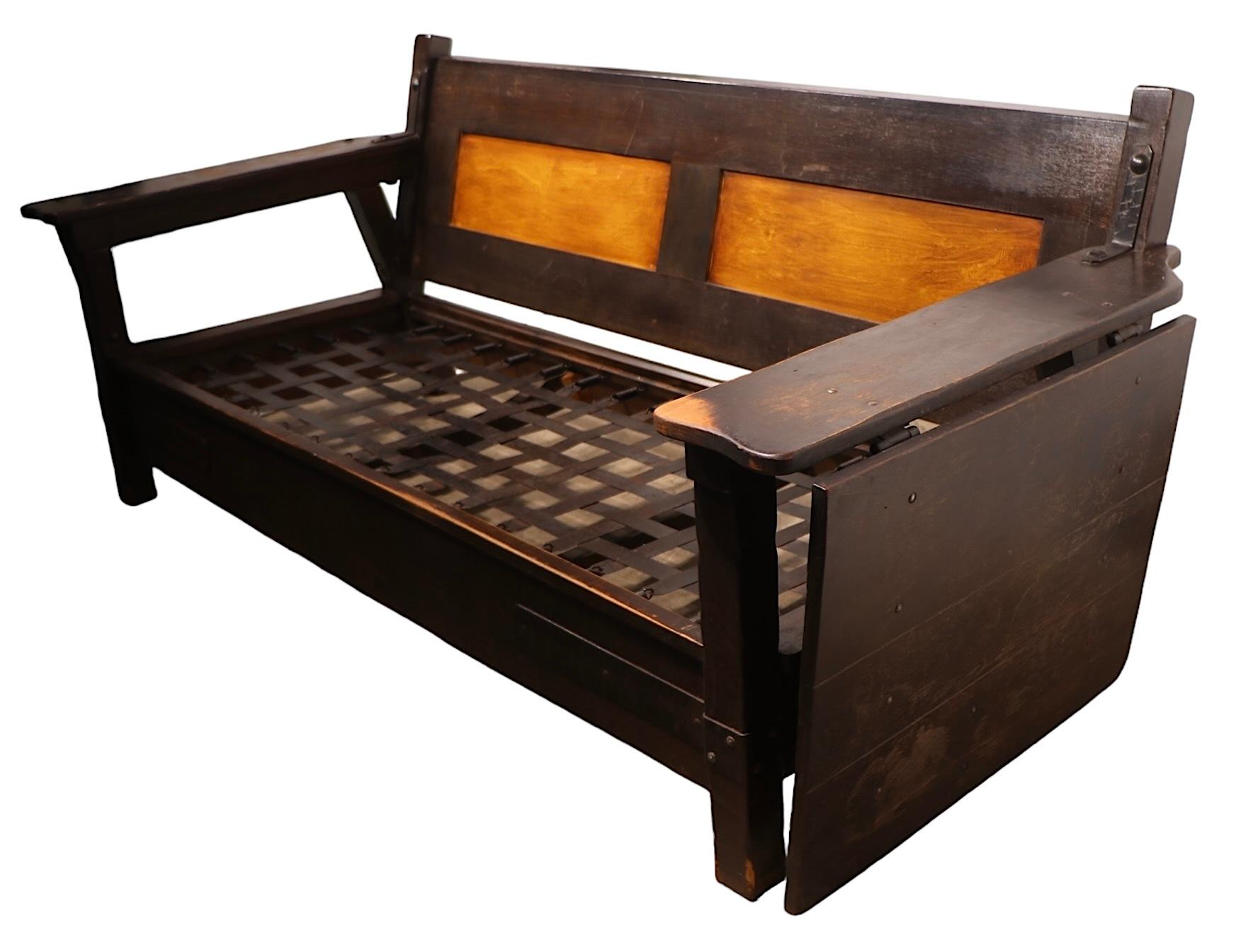 California Modern Rancho Style  Sofa by the Monterey Furniture Company c. 1930's For Sale 10