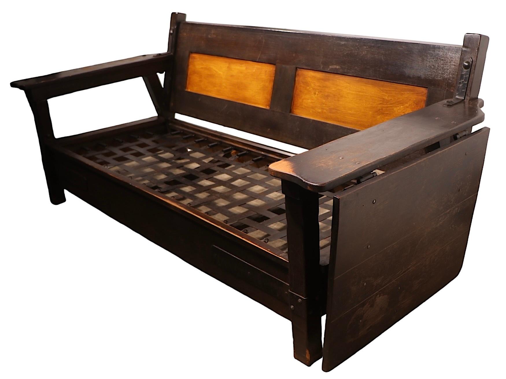 California Modern Rancho Style  Sofa by the Monterey Furniture Company c. 1930's For Sale 11