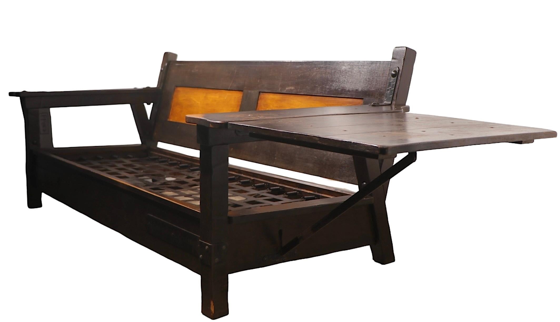 American California Modern Rancho Style  Sofa by the Monterey Furniture Company c. 1930's For Sale