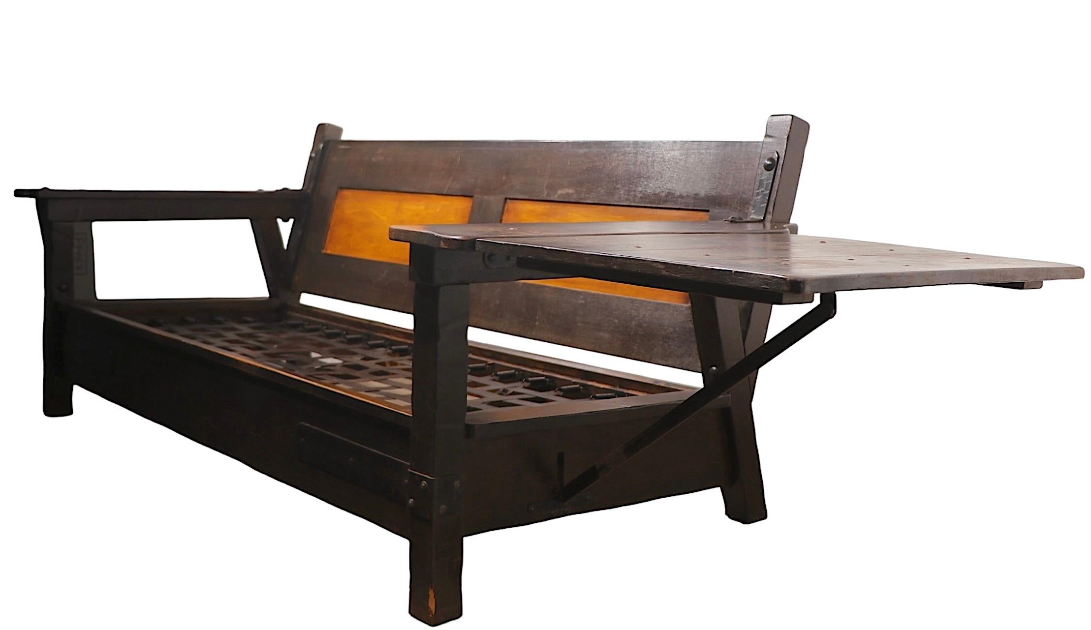 20th Century California Modern Rancho Style  Sofa by the Monterey Furniture Company c. 1930's For Sale