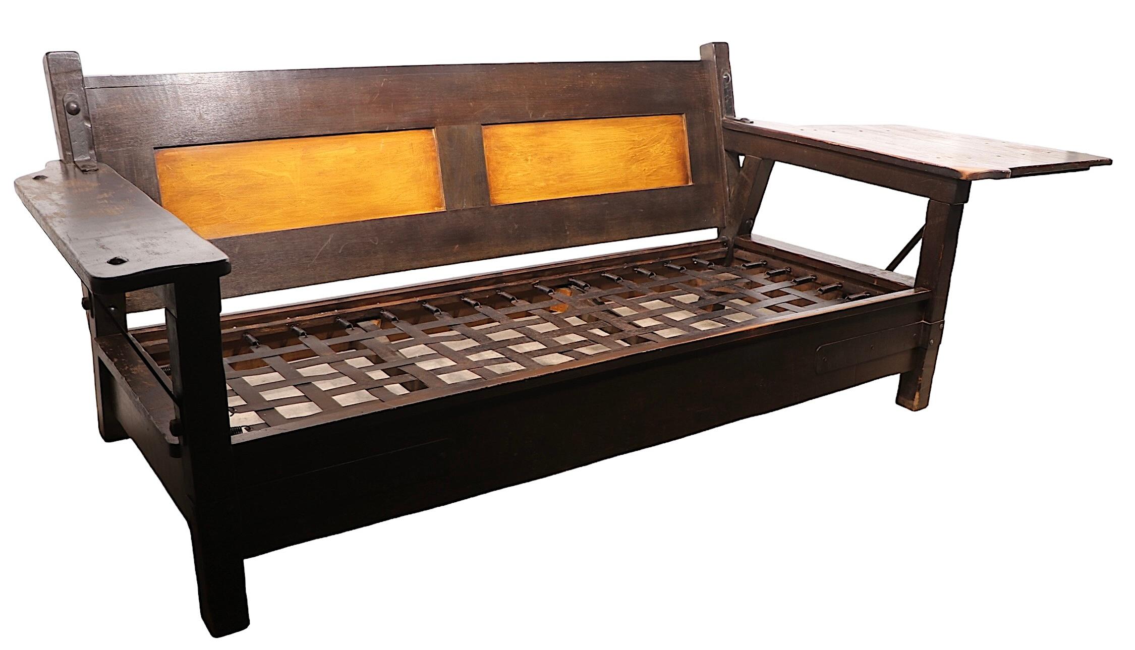 California Modern Rancho Style  Sofa by the Monterey Furniture Company c. 1930's For Sale 1