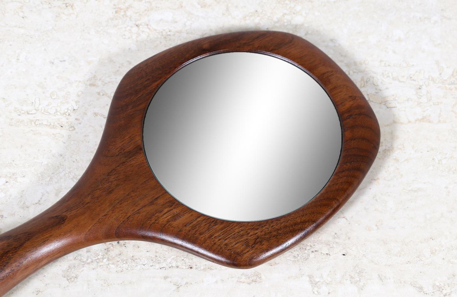 modern hand mirror