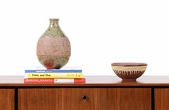 California Modern Studio Pottery Ceramic Vase by Mark Blumenfeld