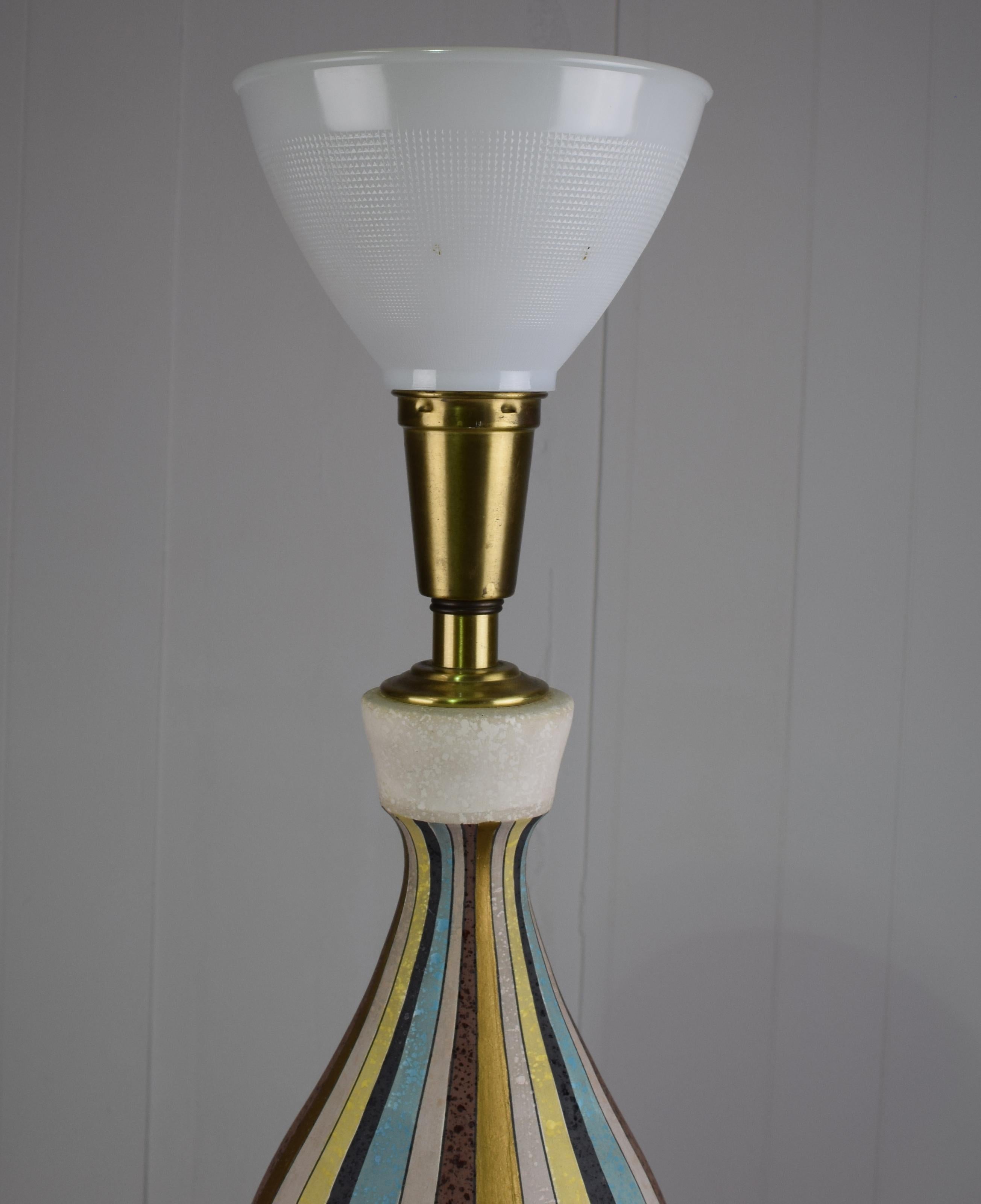 Plaster California Modern Table Lamp by Tye