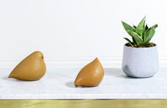 California Modernist Ceramic Bird Sculptures by James Lovera