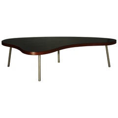 Table basse moderniste californienne Freeform par Vista of California, années 1950