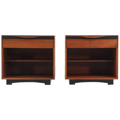 California Modernist Nightstands by John Kapel for Glenn of California