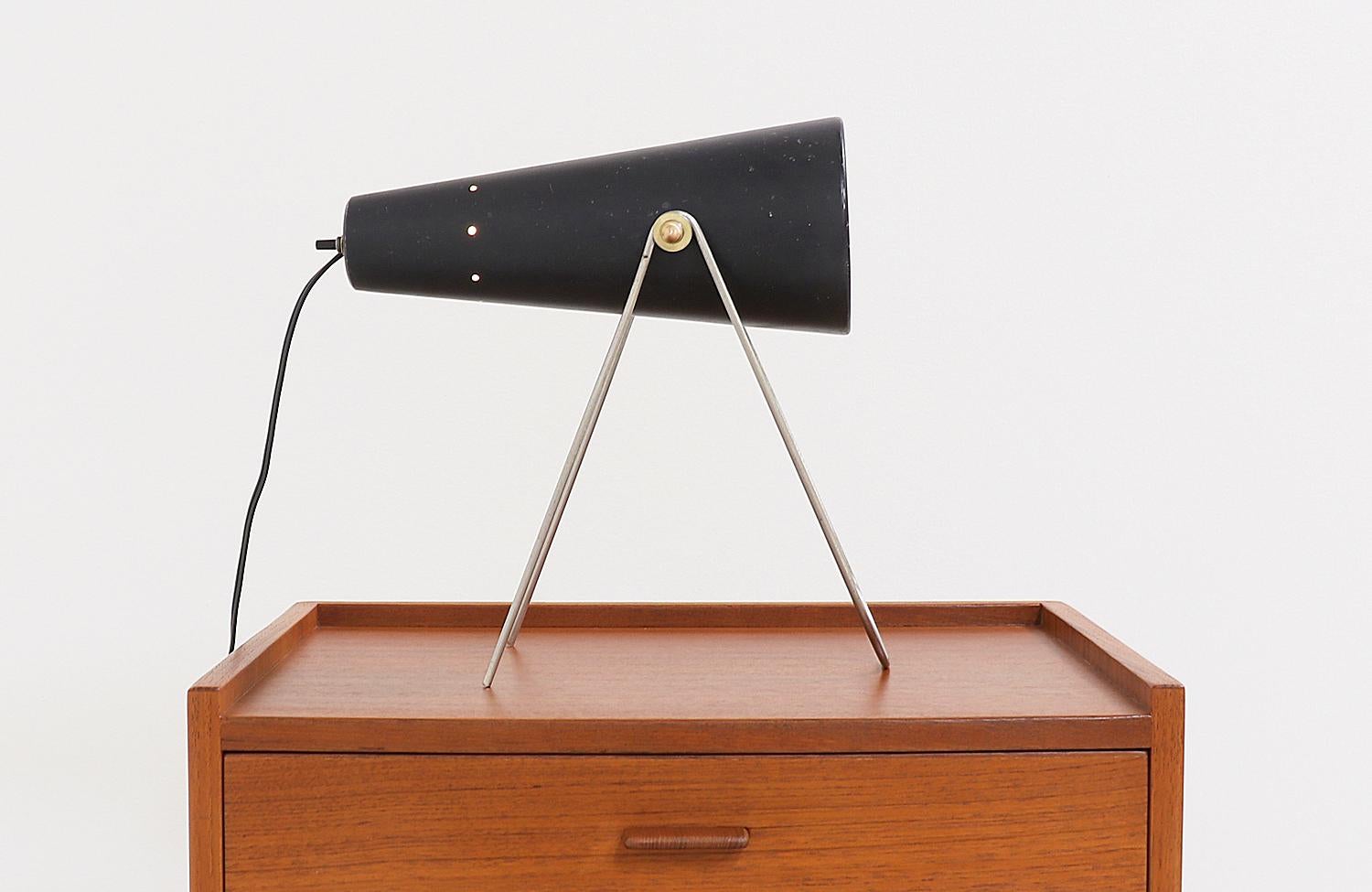 Enameled California Modernist Table Lamp by Vincent Cilurzo