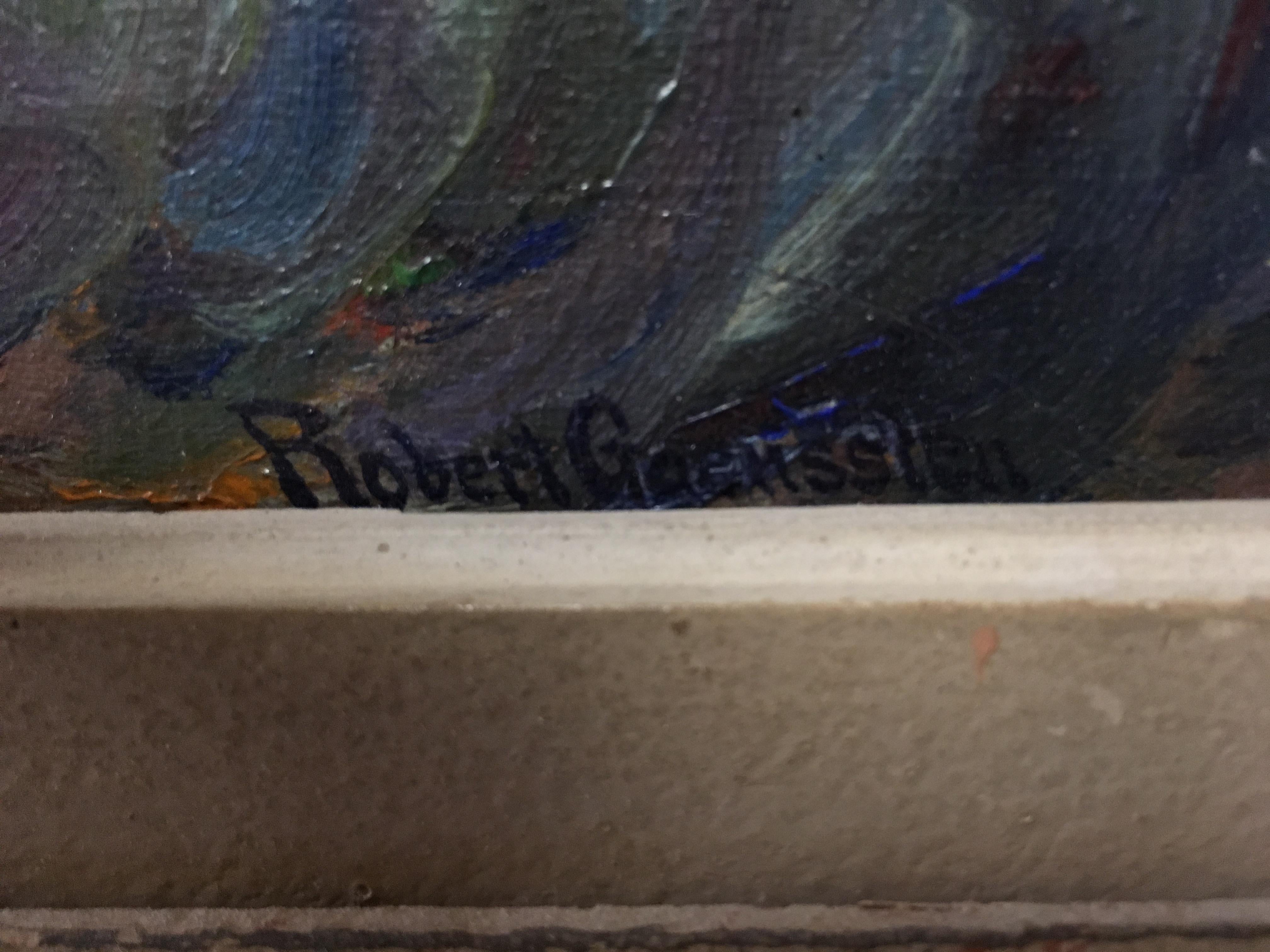 Pintura al óleo sobre lienzo de California, siglo XIX Pintado a mano en venta