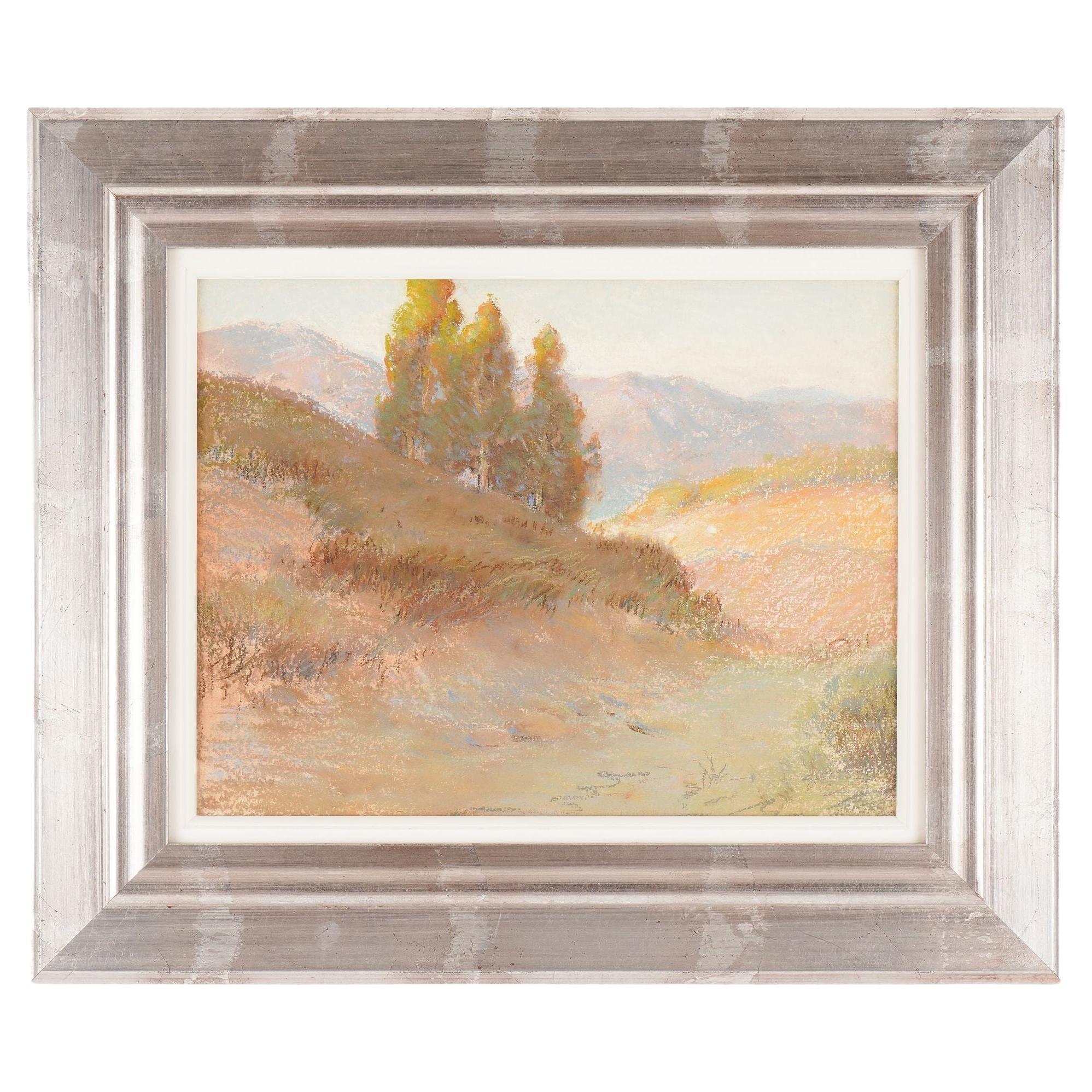 California pastel landscape, 1910-20 For Sale