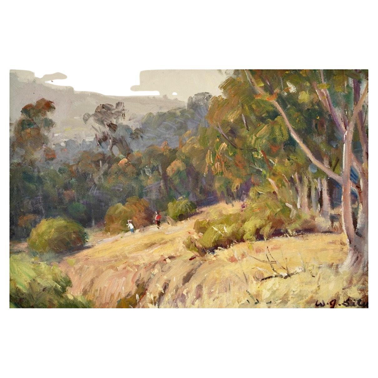 California Plein Aire Landscape, Jason Situ (B. 1949)  For Sale