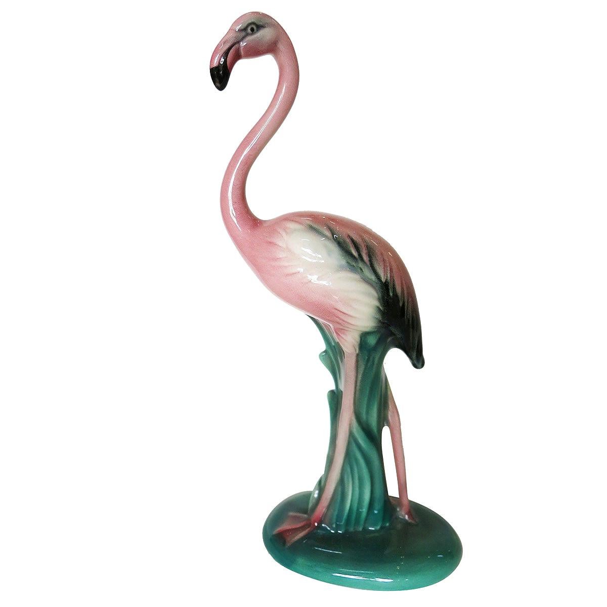 California Pottery Flamingo Statue by Will-George