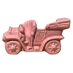 California Pottery Ford Model T TV Lamp & Planter by McCoy