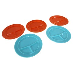 Metlox California Pottery Grill / Ensemble d'assiettes divisées