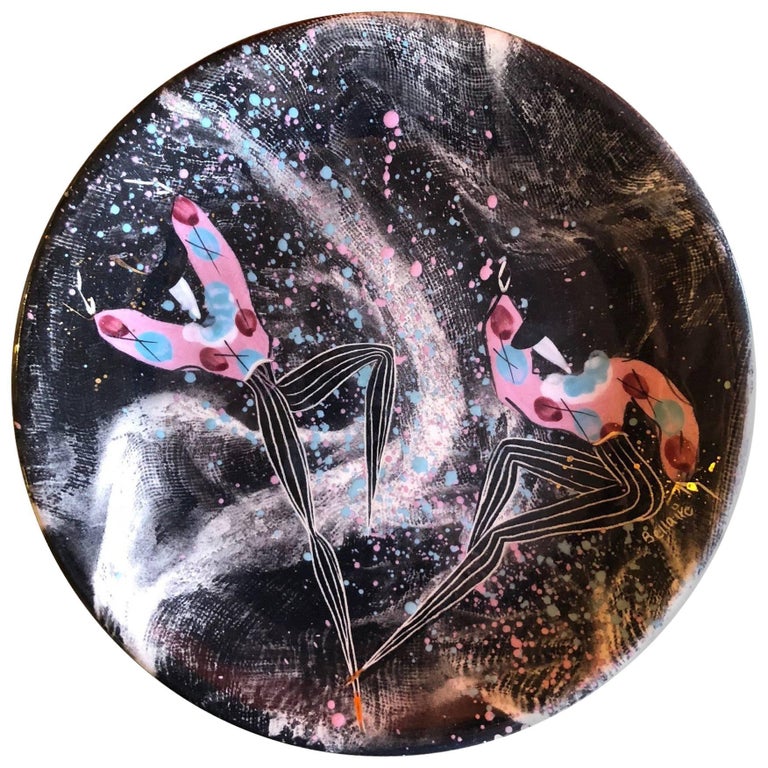 mardi gras plate set