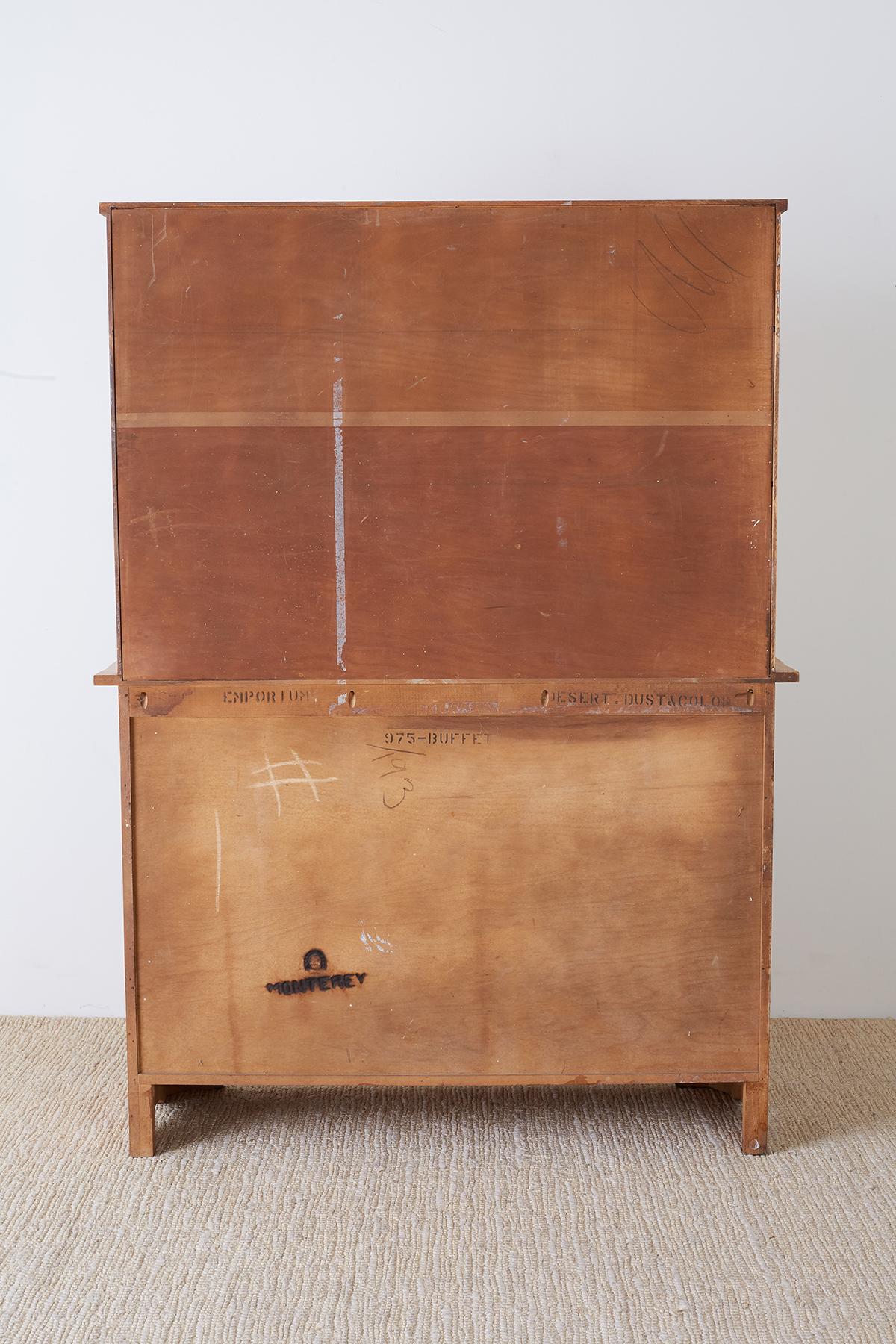 California Rancho Monterey Cupboard Cabinet by Frank Mason 9