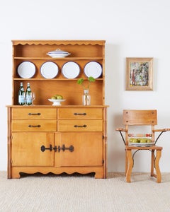 California Rancho Monterey Cupboard Cabinet by Frank Mason