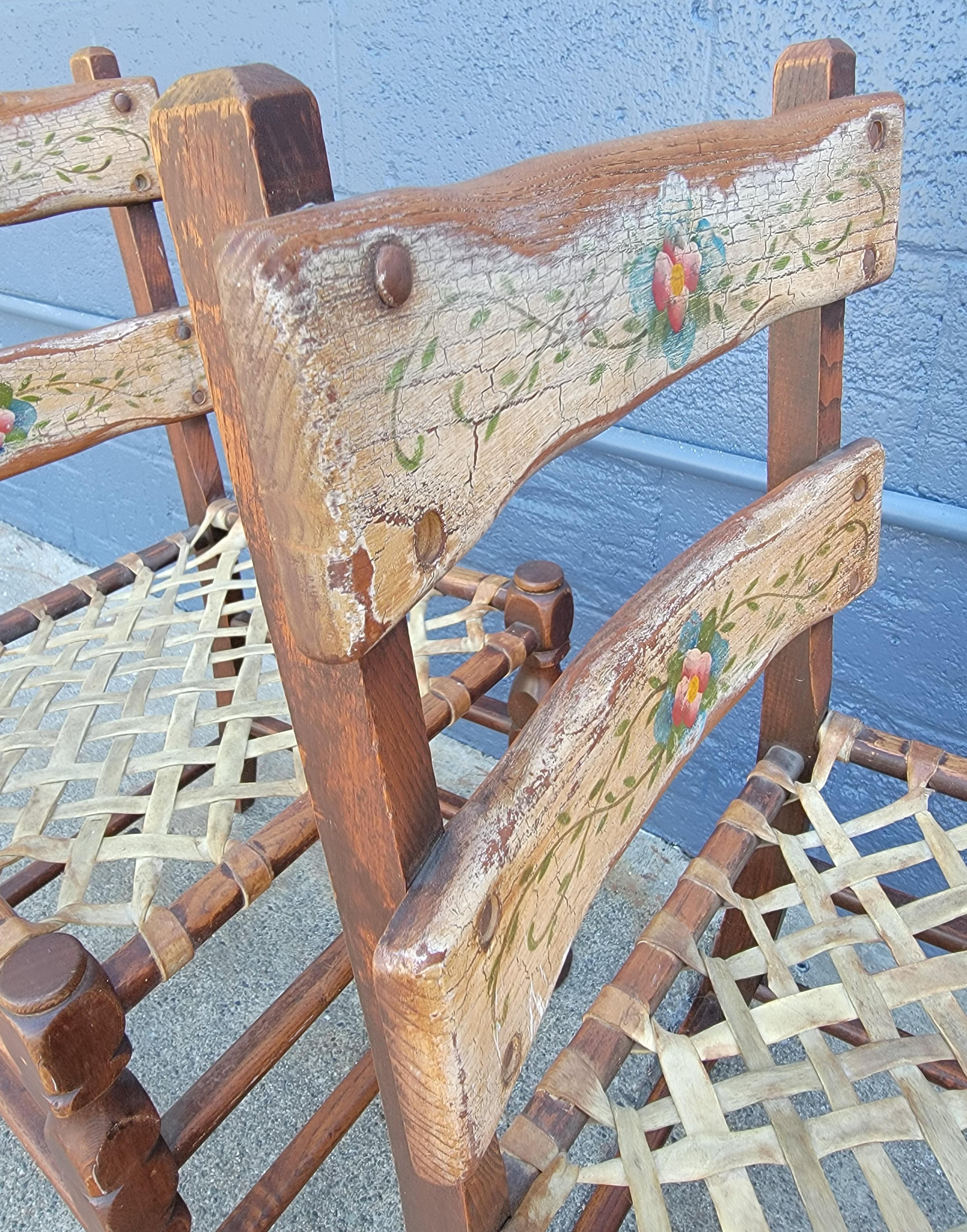 California Rancho / Spanish Colonial Dining Chairs, Set 4 2