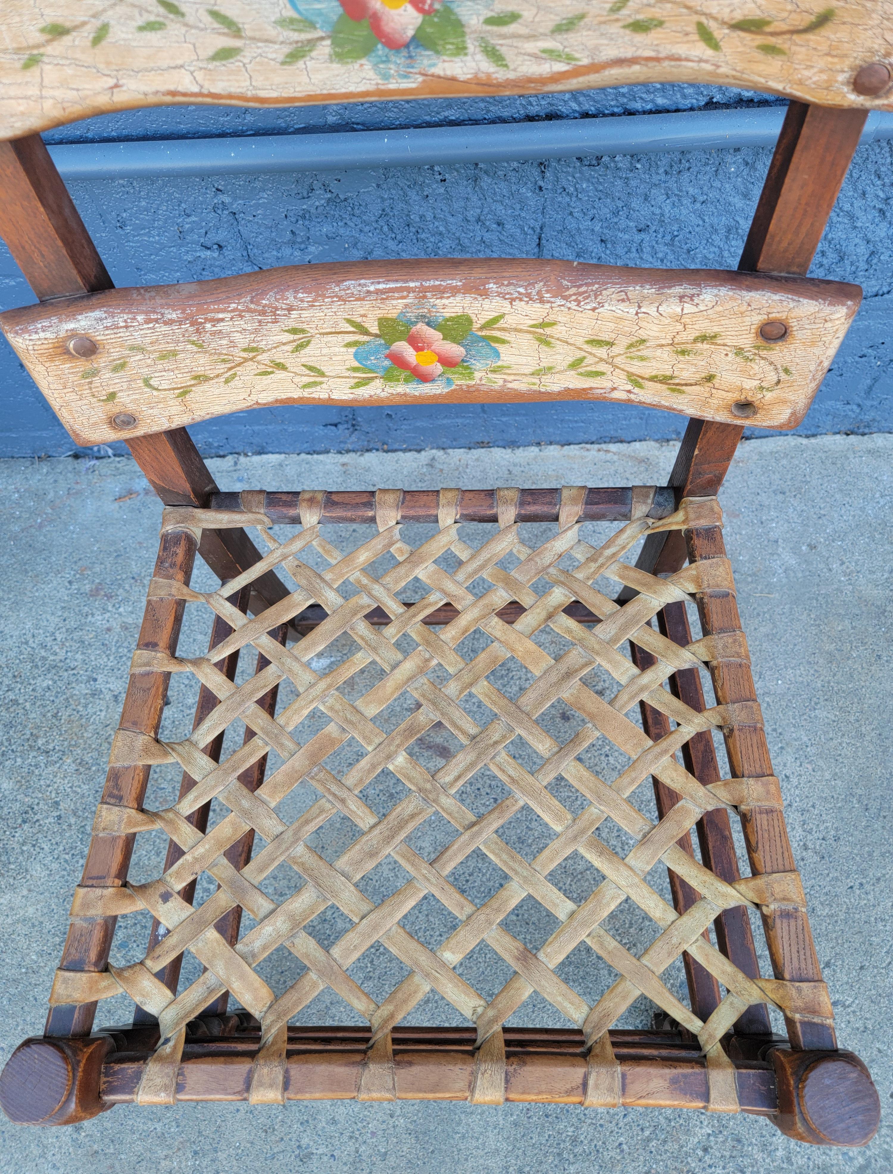 American California Rancho / Spanish Colonial Dining Chairs, Set 4
