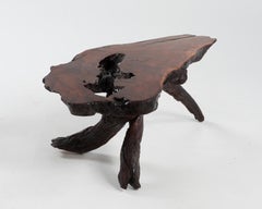 California Redwood Free Live Driftwood Root Coffee Table