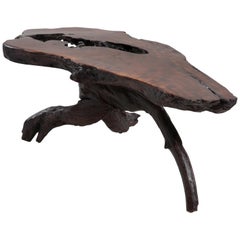 California Redwood Free Live Driftwood Root Coffee Table