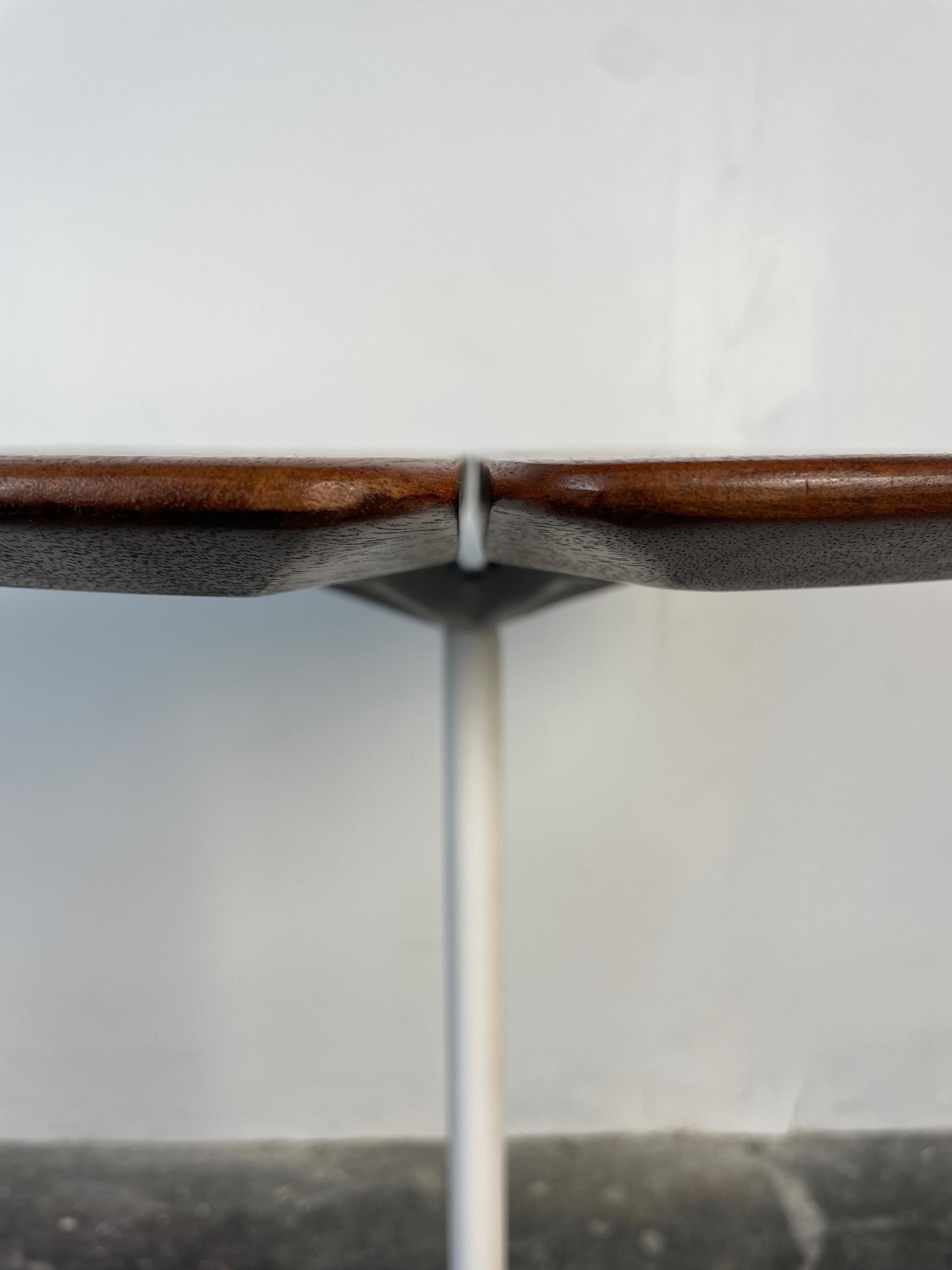 Mid-20th Century California Redwood Petal Side Table designed by Richard Shultz for Knoll