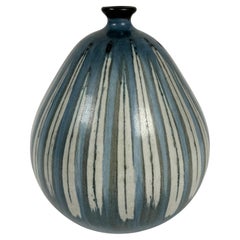 California Studio Ceramic Artist Rupert Deese Bulbous  Vase (1924-2010)