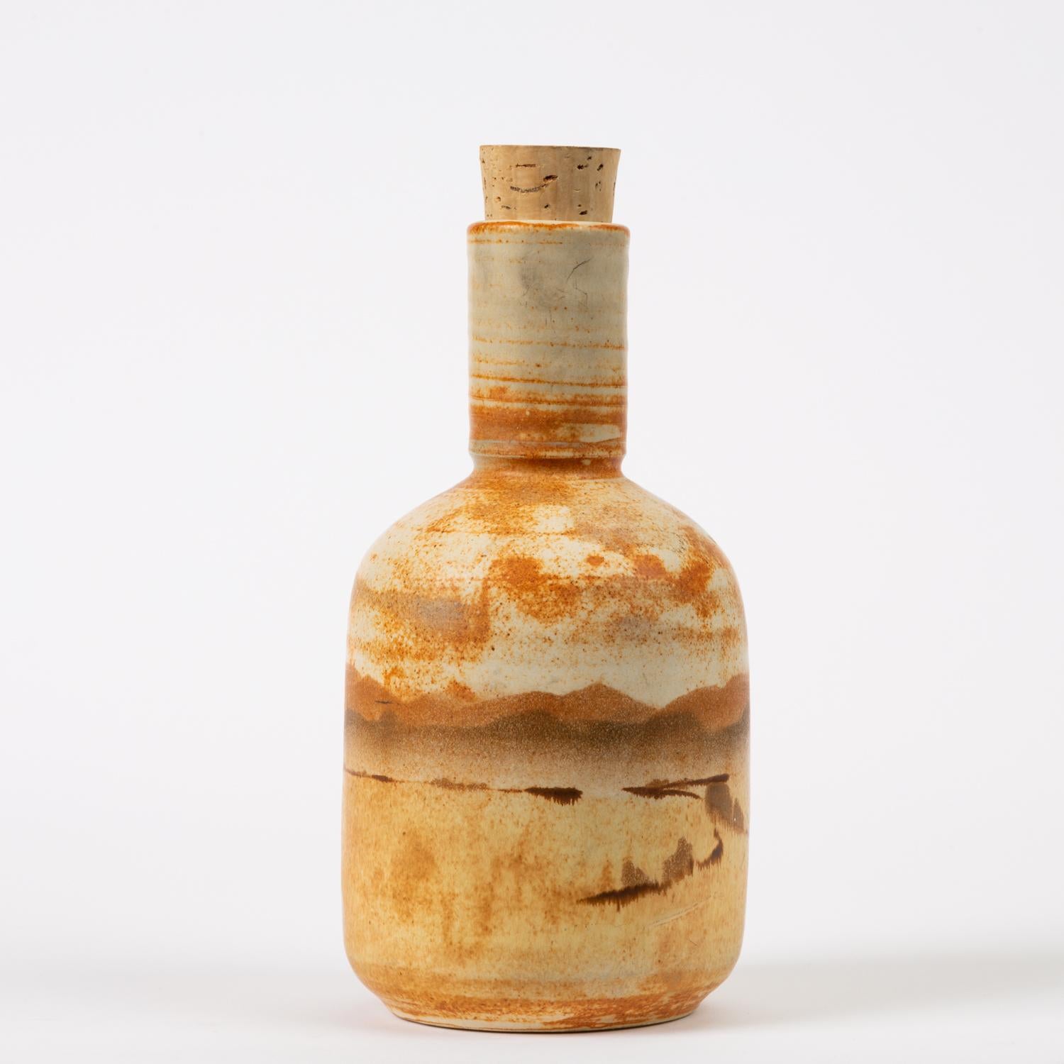 cork covered bottle