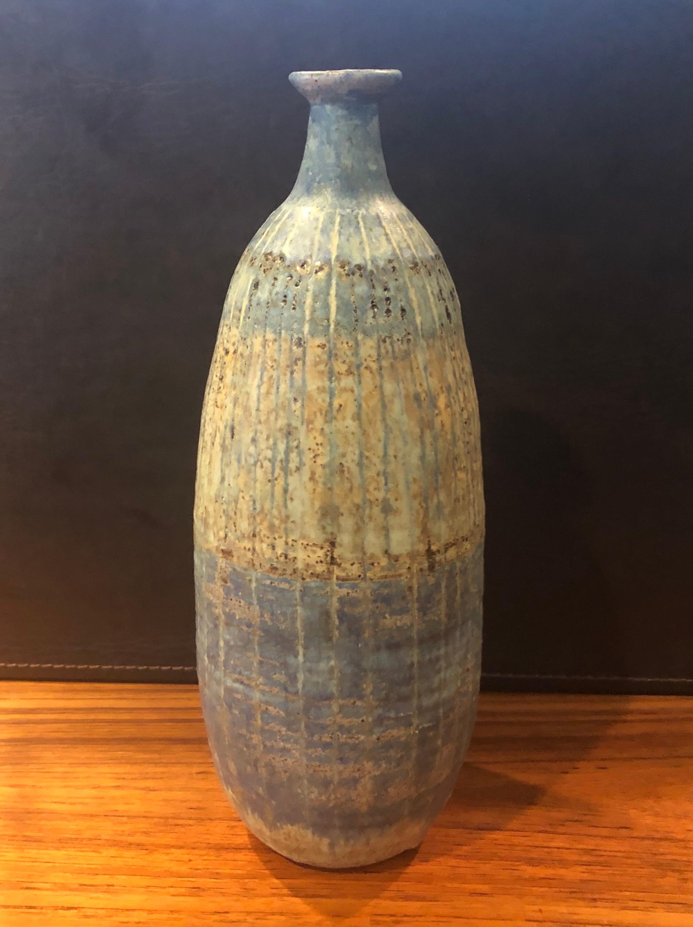 20th Century California Studio Pottery Ceramic Vase by Helen Noel Shagam