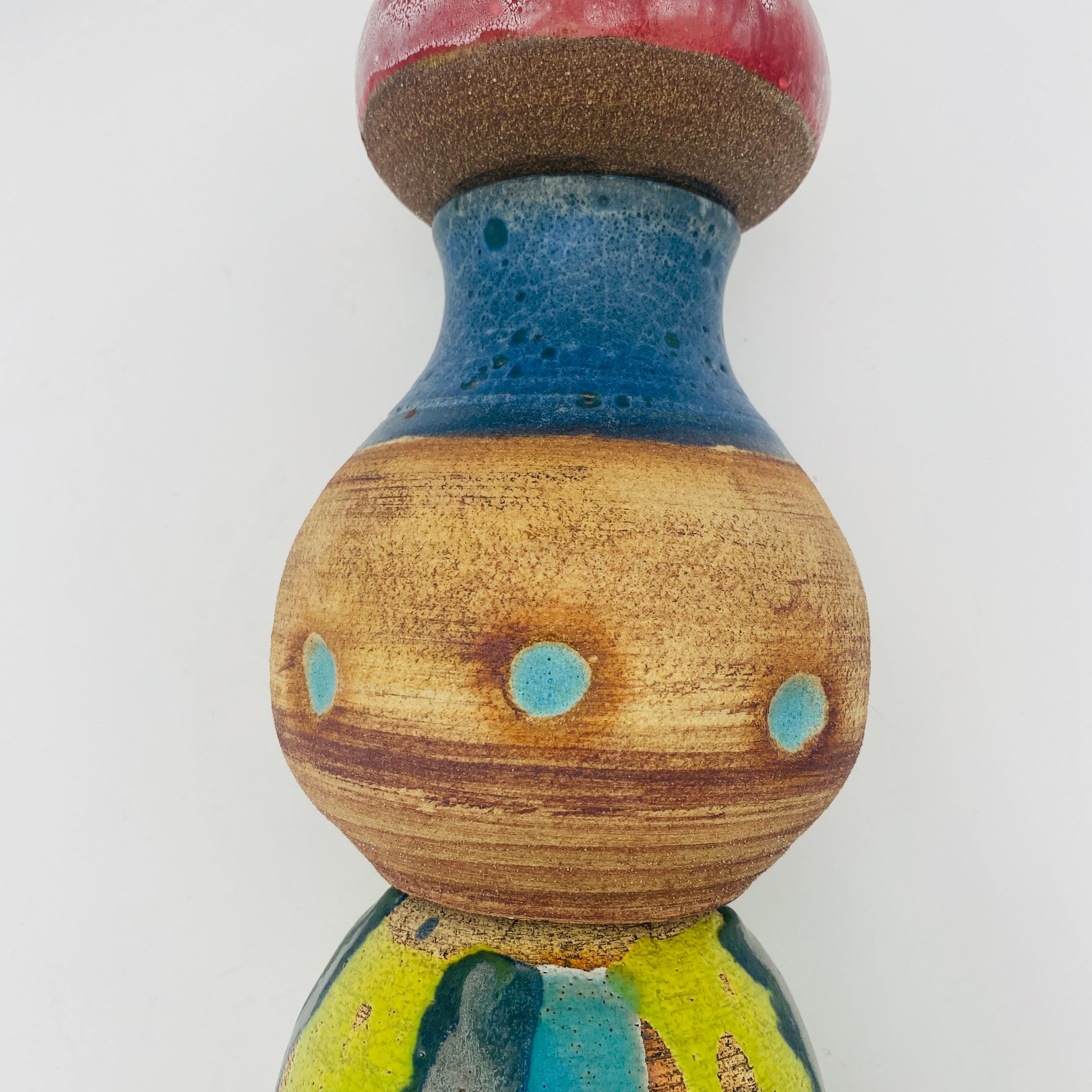 XXI secolo e contemporaneo Vaso scultoreo California Pottery di Michael Hickman in vendita