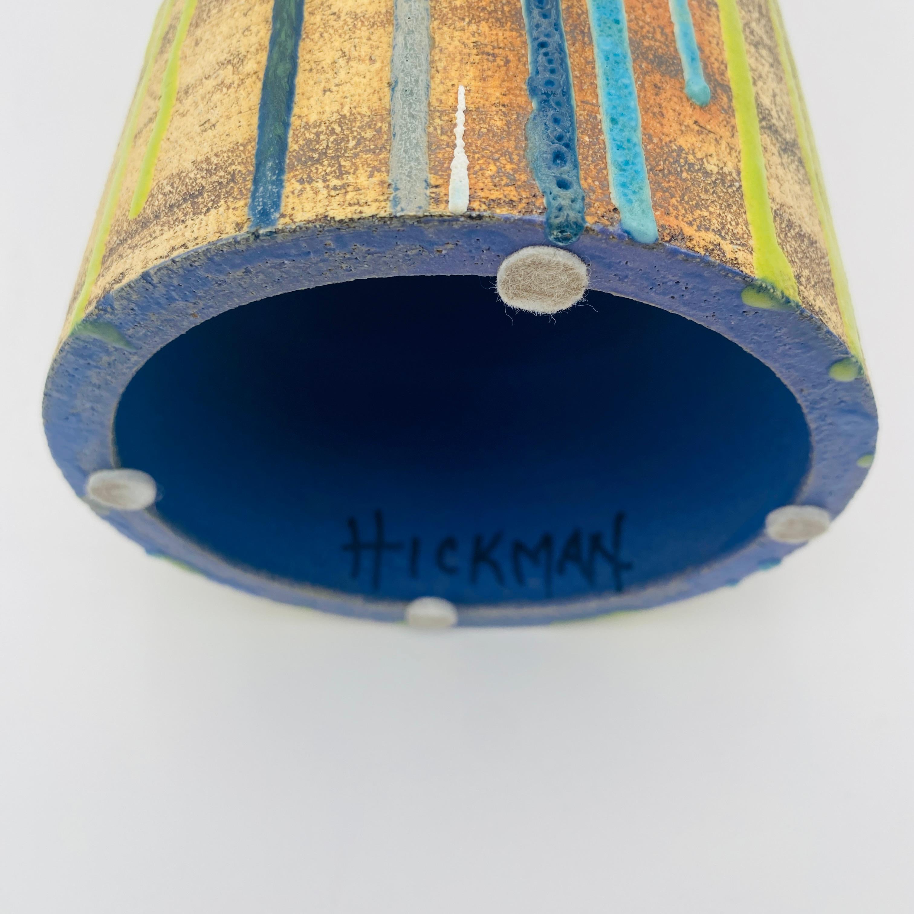 Vaso scultoreo California Pottery di Michael Hickman in vendita 1