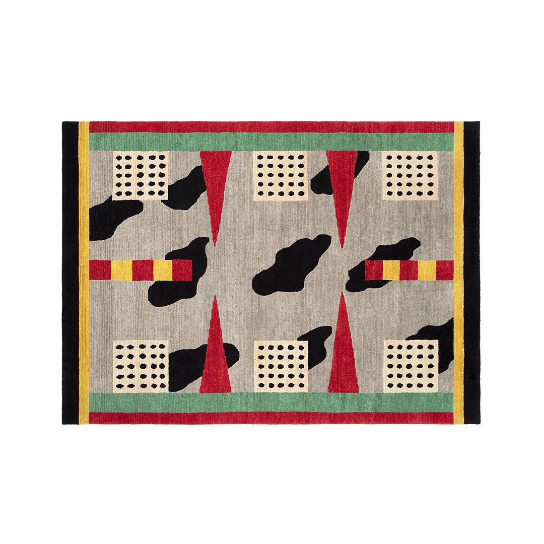 California Woolen Carpet by Nathalie Du Pasquier from Memphis Milano For Sale
