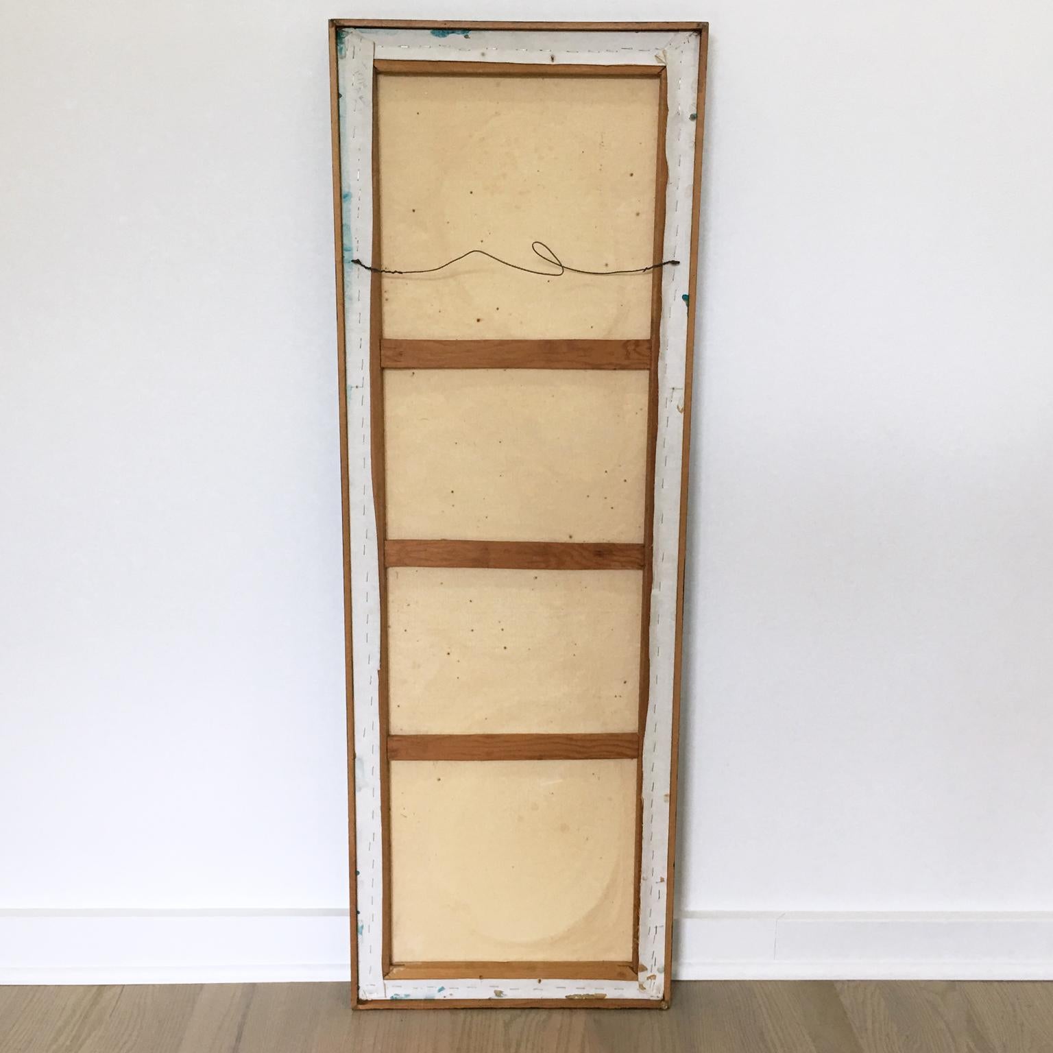 Artistics Lorraine Stelzer Résine Panneau Sculpture 3D Peinture, 1969 en vente 8