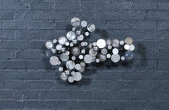 Californian Modernist "Raindrop" Chrome Sculpture by Curtis Jere