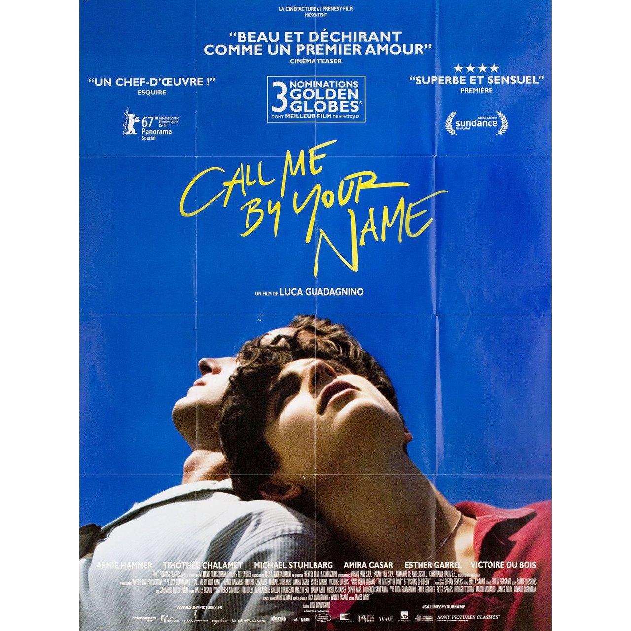call me by your name movie poster
