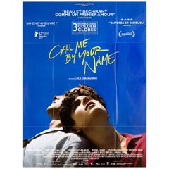 Call Me by Your Name 2017 French Grande Film Poster