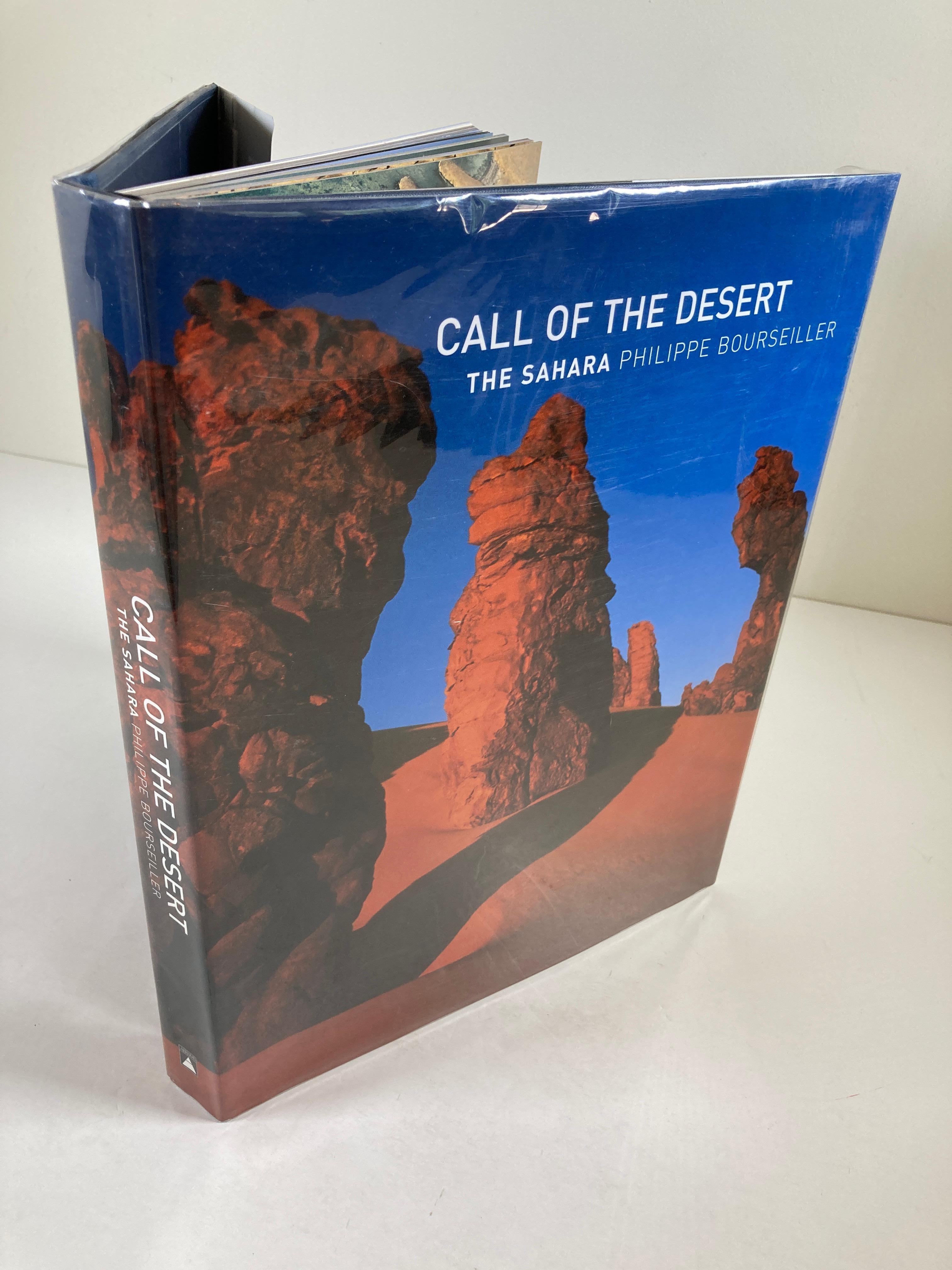 Call of the Desert The Sahara Hardcover Book by Philippe Bourseiller In Good Condition For Sale In North Hollywood, CA