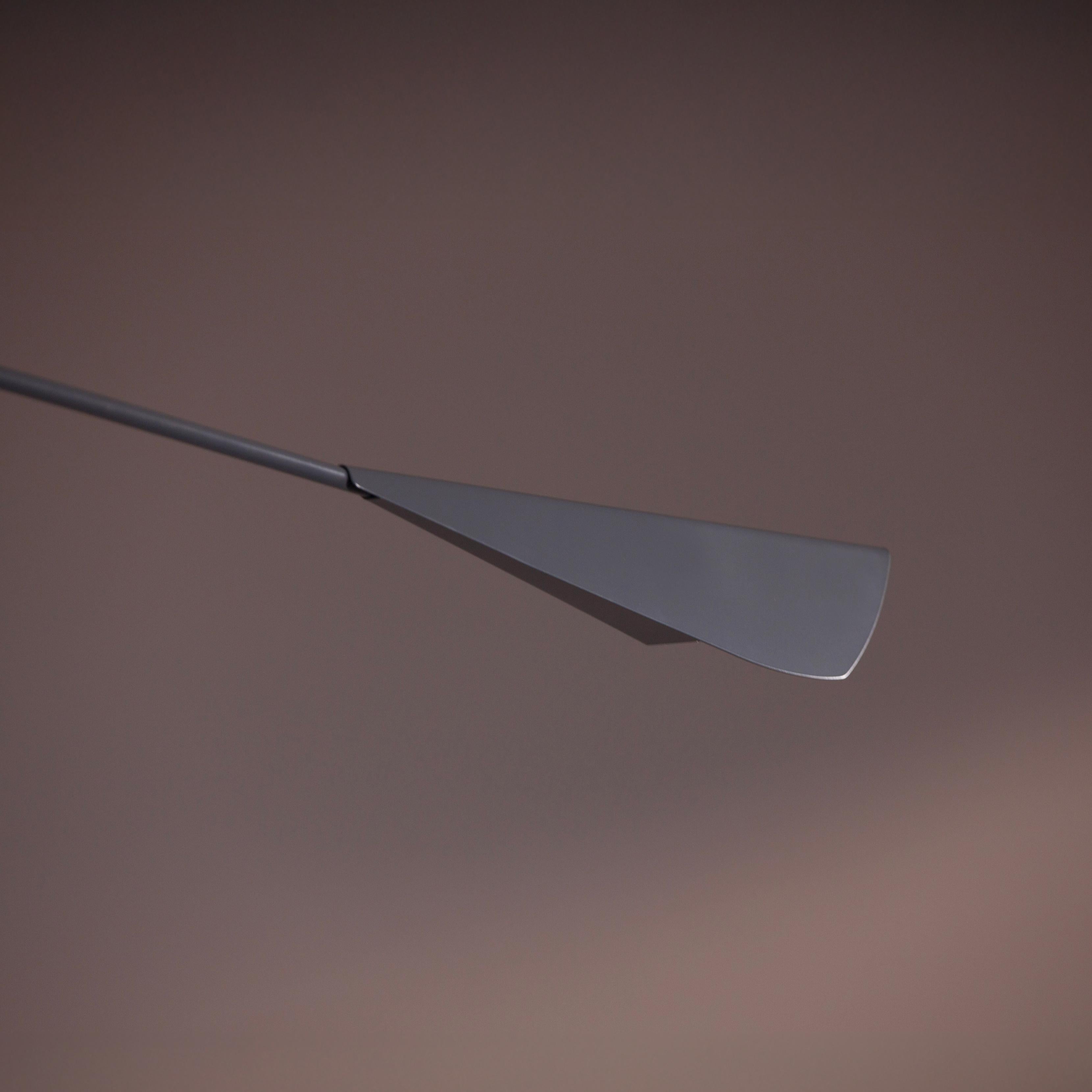 Lámpara de techo moderna Calla - Iluminación minimalista italiana de lujo, Greyge Italian en venta