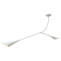 CALLA Weiß Groß - Zeitgenössischer Kronleuchter für die Decke