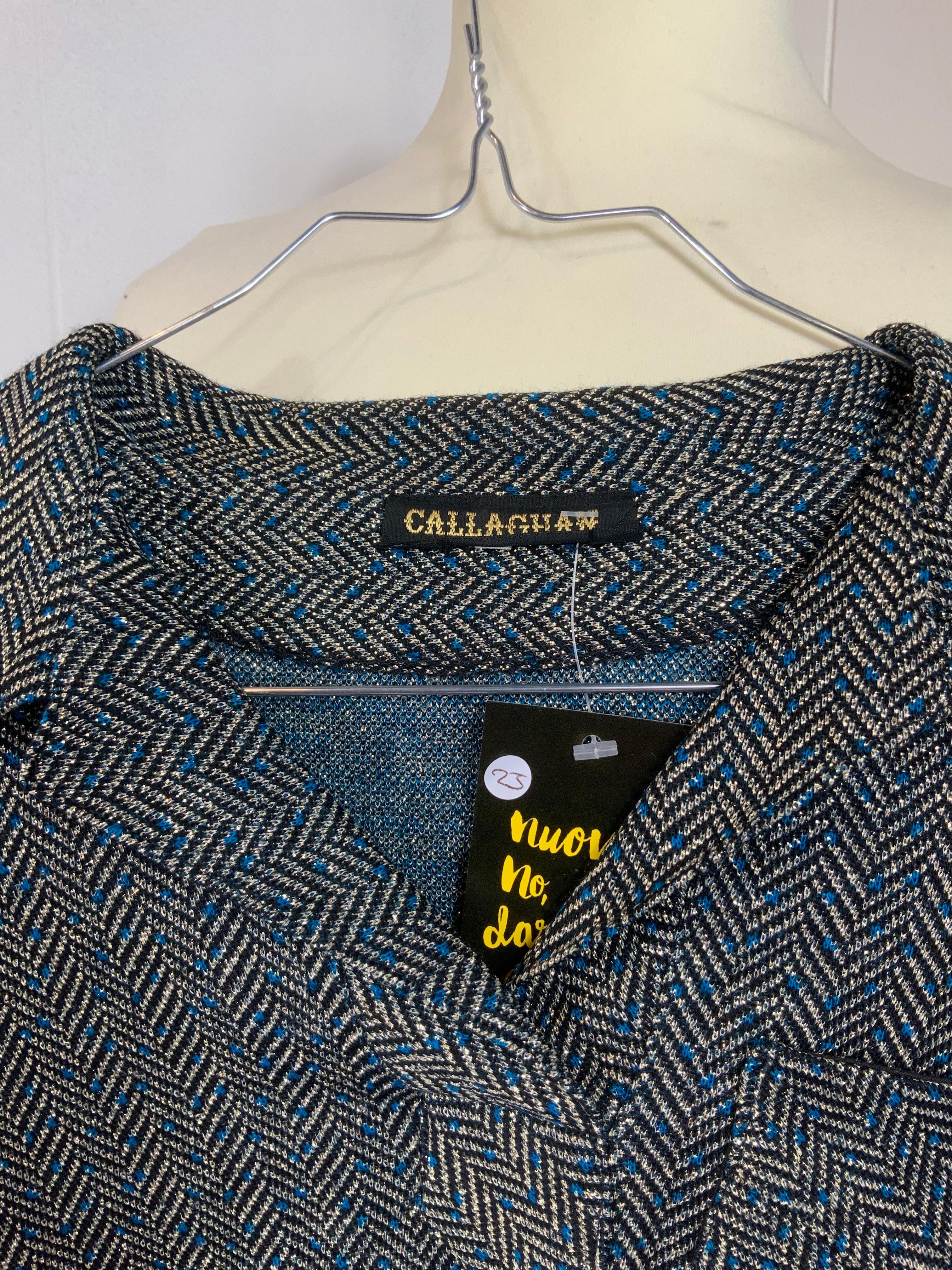 Callaghan lurex and wool jumper by Gianni Versace For Sale 1