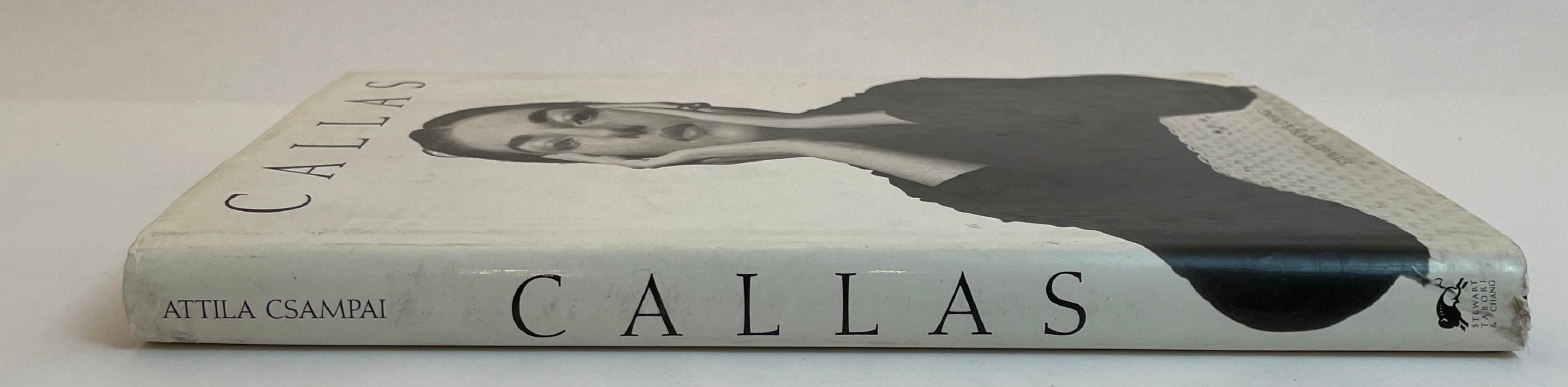 Art déco Callas Images of a Legend de Attila Csampai, 1ère édition 1996 en vente