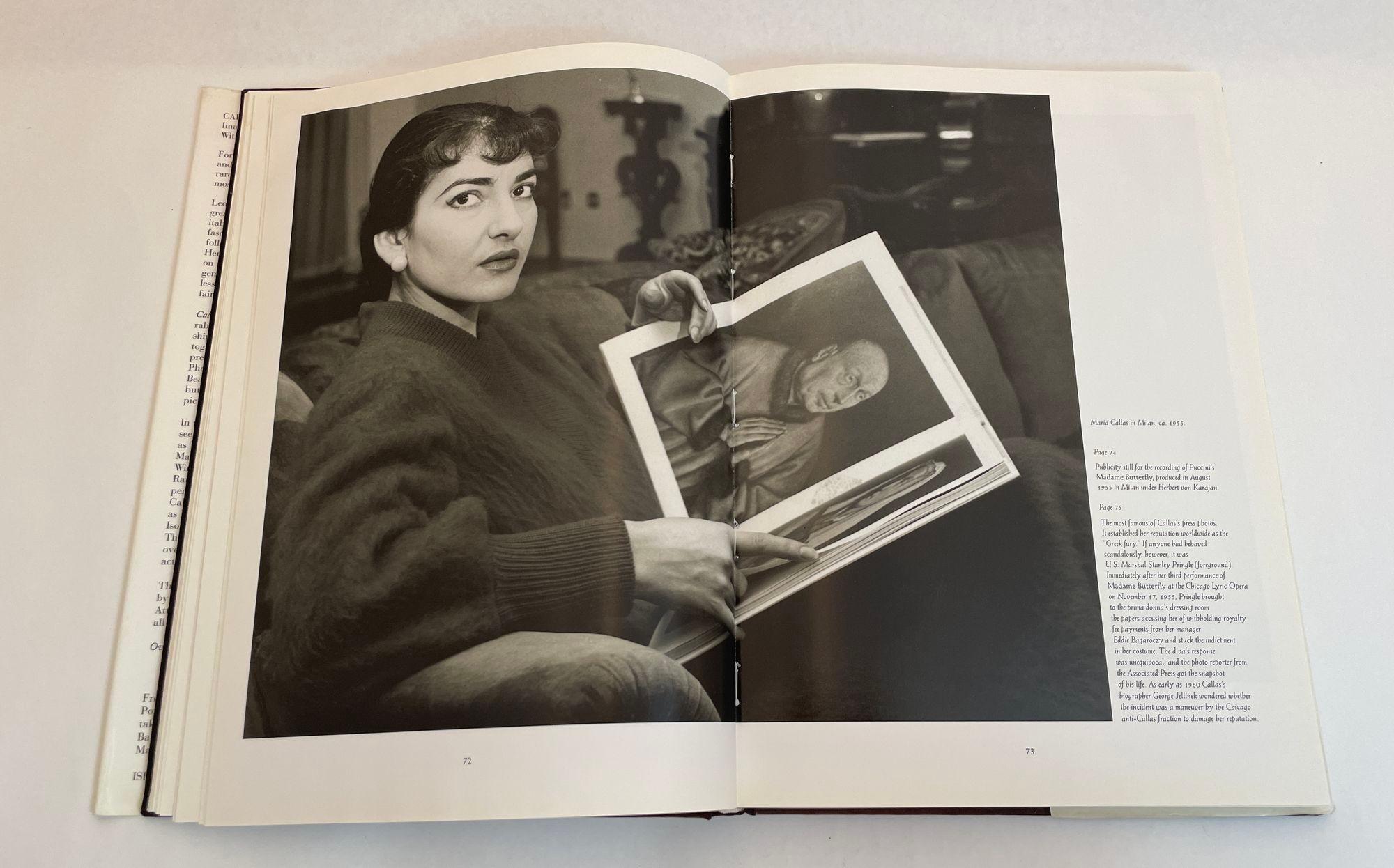 Callas Images of a Legend de Attila Csampai, 1ère édition 1996 en vente 2