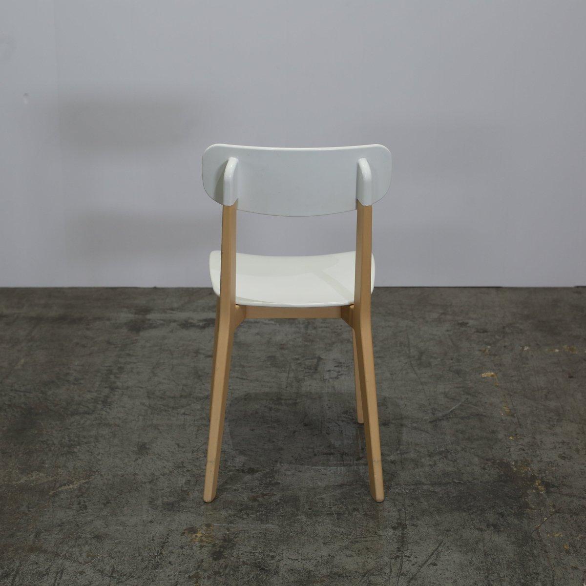 Modern Calligaris Chaise Cream Chairs, Set of Six For Sale