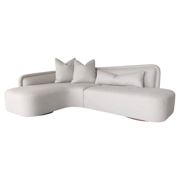 Calligraphy L Shape Sofa by André Fu Living  For Sale