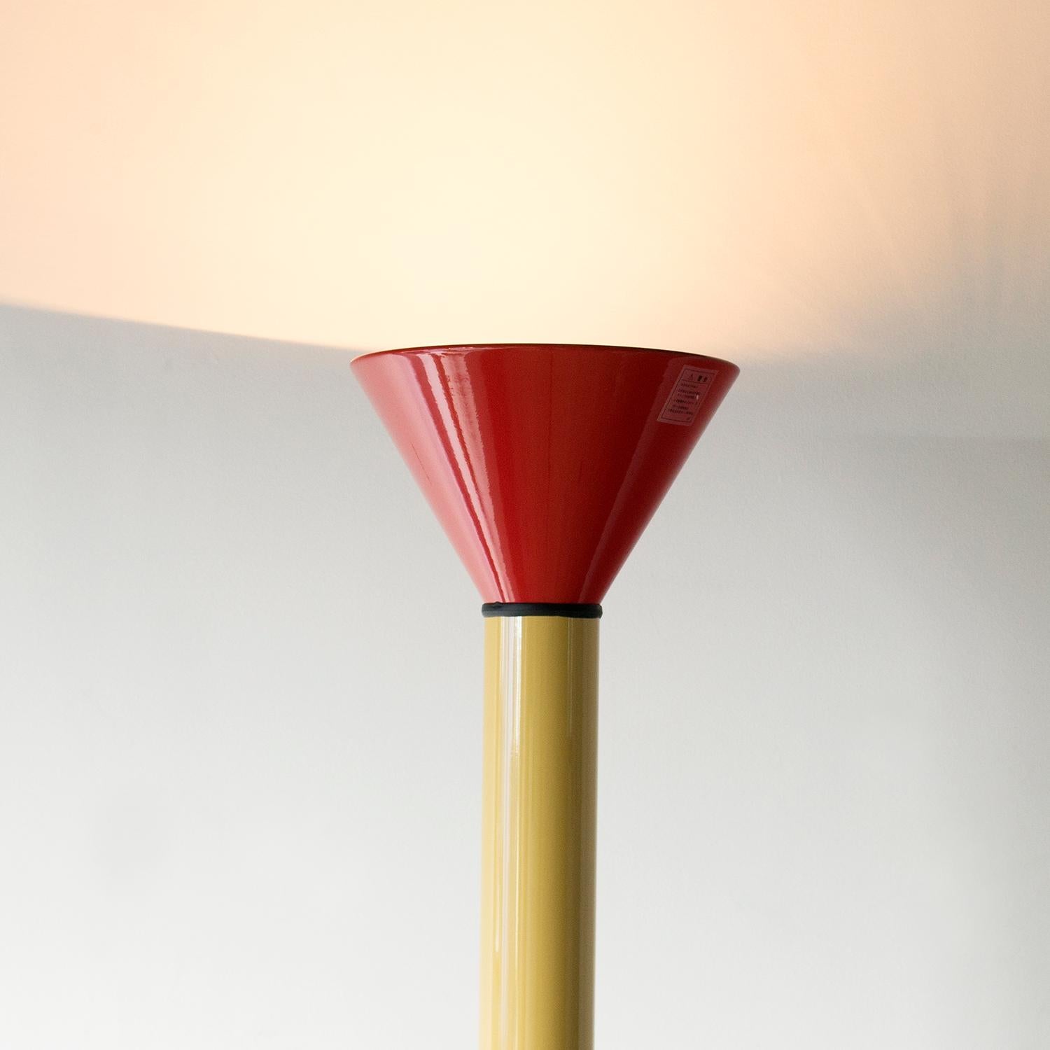 Post-Modern Callimaco Floor Lamp Artemide Ettore Sottsass Postmodern