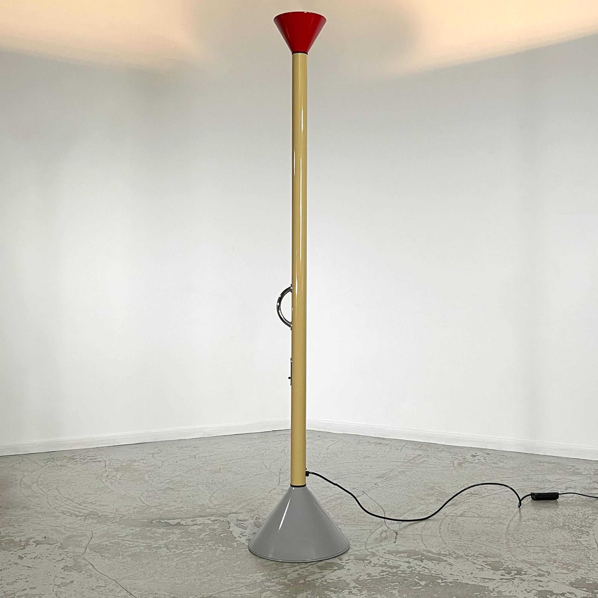 Mid-Century Modern Callimaco Floor Lamp by Ettore Sottsass for Artemide, Italy For Sale