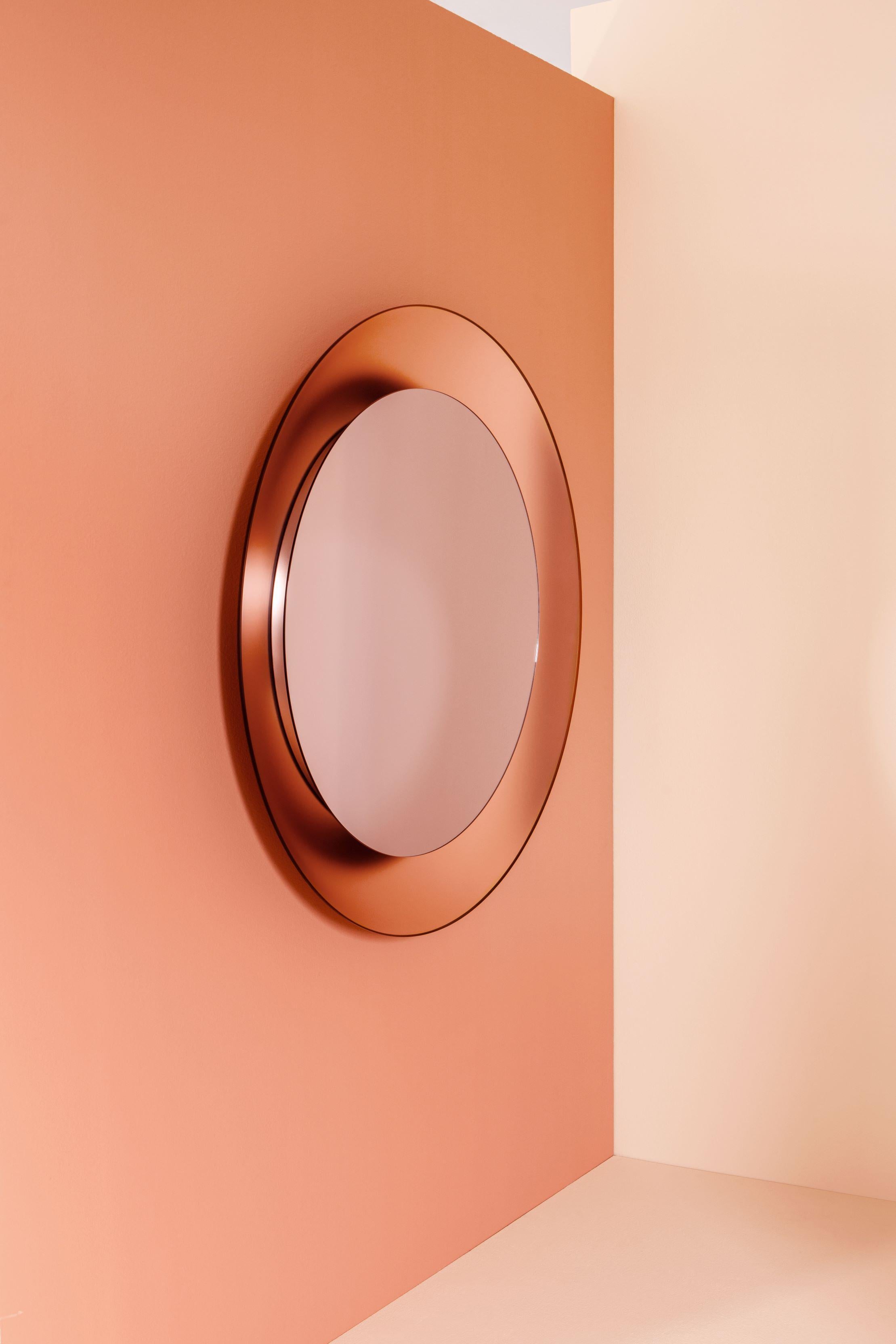 Moderne Calliope Miroir dépoli 90 cm en vente
