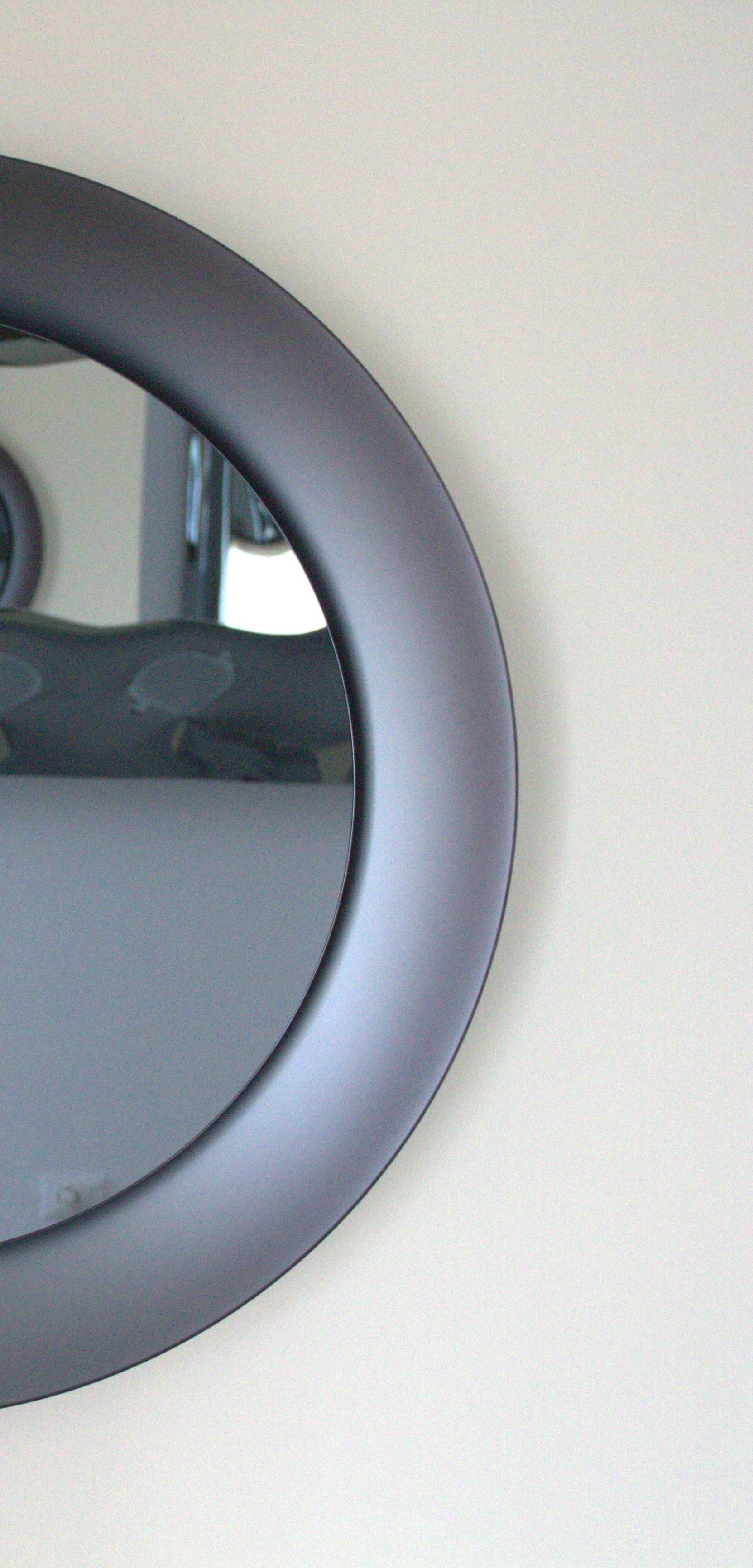 Italian Calliope Miroir dépoli 90 cm en vente